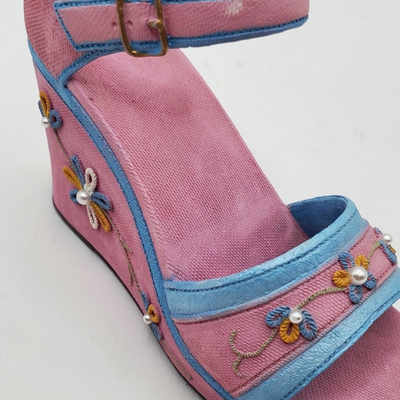 Vintage 4 Pieces Miniature Classic Couture Felicity 3rd Edition Shoe Hat Purse - Picture 7 of 13